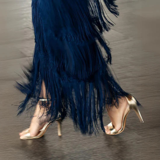 Elegantes High-Waist-Kleid mit Mesh-Camisole – Feminin & Stilvoll - Lirome