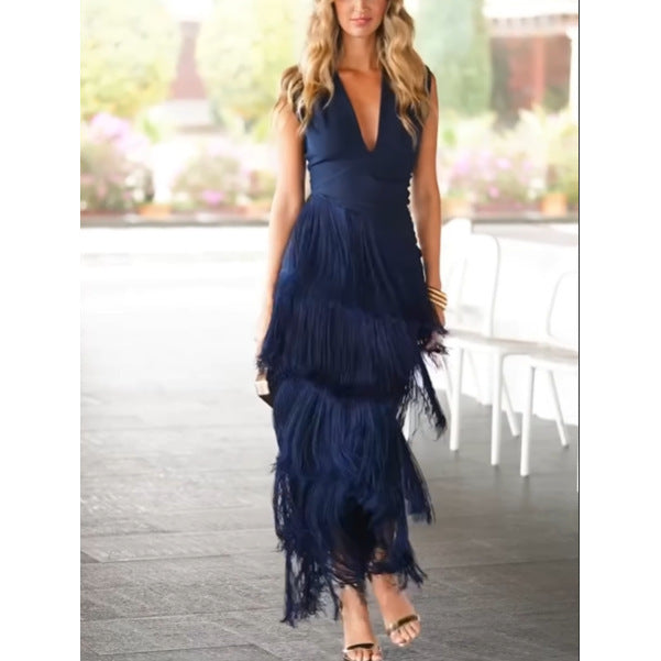 Elegantes High-Waist-Kleid mit Mesh-Camisole – Feminin & Stilvoll - Lirome