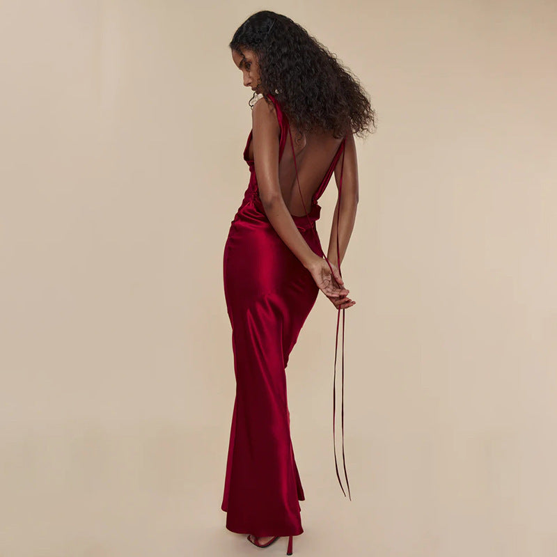 rückenfreies Abendkleid - Lirome